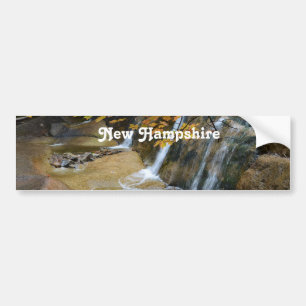Waterfalls in New Hampshire Bumper Sticker