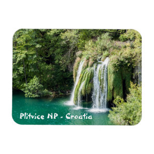 Waterfalls in Plitvice National Park - Croatia Magnet