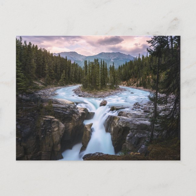 Waterfalls | Jasper National Park, Canada Postcard (Front)