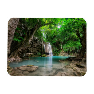 Waterfalls   Kanchanaburi, Thailand Magnet