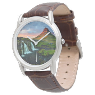 Waterfalls Kirkjufell, Iceland Watch
