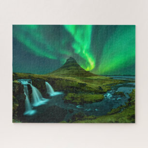 Waterfalls   Kirkjufellfoss Waterfall, Iceland Jigsaw Puzzle