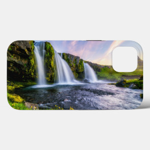 Waterfalls Kirkjufellsfoss, Iceland iPhone 13 Case