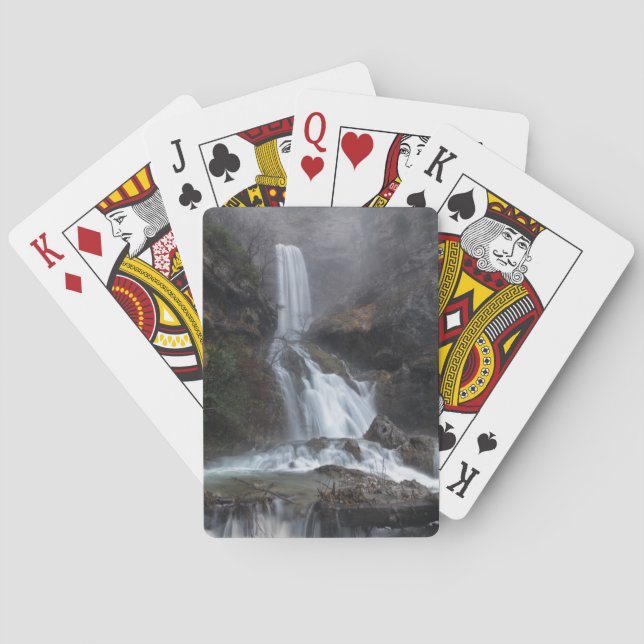 Waterfalls | Los Chorros Waterfall Playing Cards (Back)