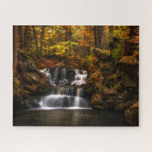 Waterfalls   New England Connecticut Jigsaw Puzzle
