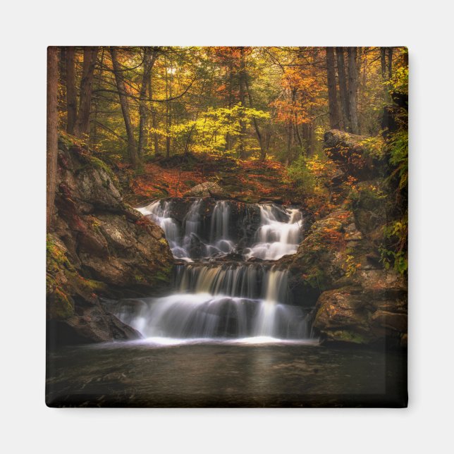 Waterfalls | New England Connecticut Magnet (Front)