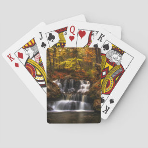Waterfalls New England Connecticut Playing Cards