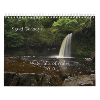 Waterfalls of Wales 2010 Calendar