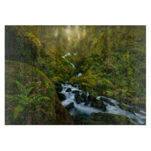 Waterfalls Olympic National Park, Washington Cutting Board