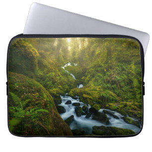 Waterfalls   Olympic National Park, Washington Laptop Sleeve