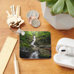 Waterfalls Phayao Mountain National Park Key Ring
