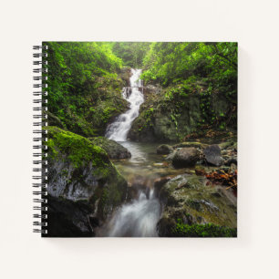 Waterfalls Phayao Mountain National Park Notebook