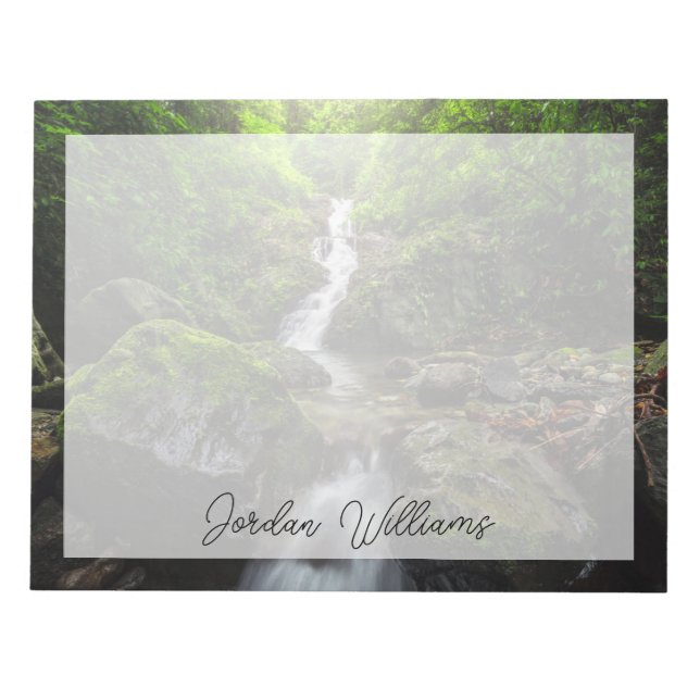 Waterfalls | Phayao Mountain National Park Notepad (Front)