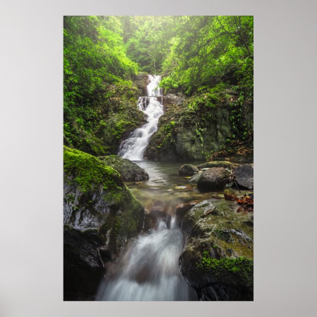 Waterfalls | Phayao Mountain National Park Poster (Front)
