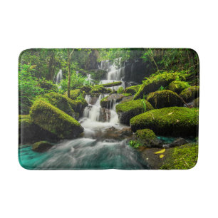 Waterfalls Phu Tub Berk Mountain, Thailand Bath Mat