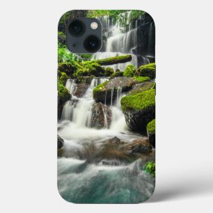 Waterfalls Phu Tub Berk Mountain, Thailand iPhone 13 Case