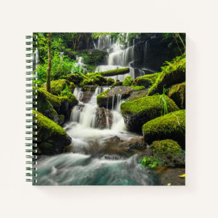 Waterfalls Phu Tub Berk Mountain, Thailand Notebook