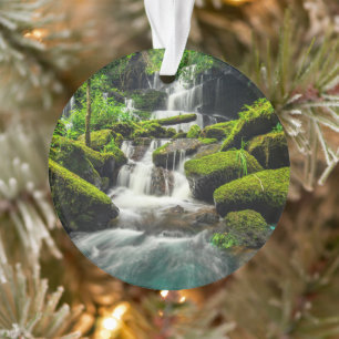 Waterfalls Phu Tub Berk Mountain, Thailand Ornament