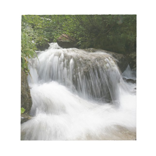 Waterfalls - Pro photo. Notepad (Front)