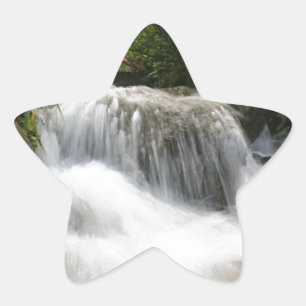 Waterfalls - Pro photo. Star Sticker
