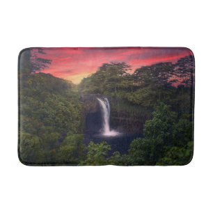 Waterfalls Rainbow Falls, Hilo, Hawaii Bath Mat