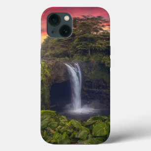 Waterfalls Rainbow Falls, Hilo, Hawaii iPhone 13 Case