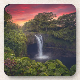 Waterfalls   Rainbow Falls, Hilo, Hawaii Coaster