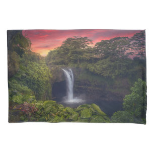 Waterfalls   Rainbow Falls, Hilo, Hawaii Pillowcase