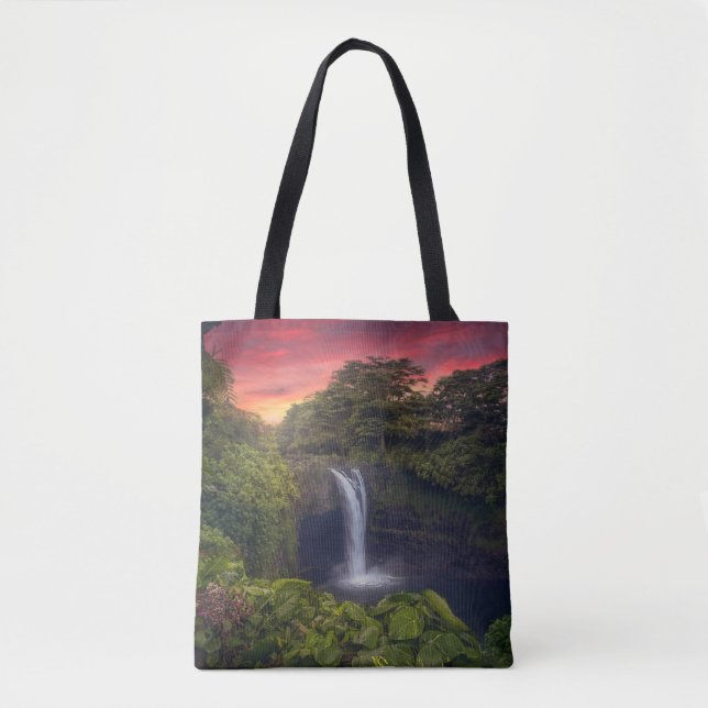 Waterfalls | Rainbow Falls, Hilo, Hawaii Tote Bag (Front)