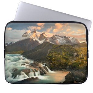 Waterfalls   Salto Grade Waterfall Patagonia Chile Laptop Sleeve