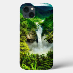 Waterfalls San Rafael Falls, Ecuador iPhone 13 Case