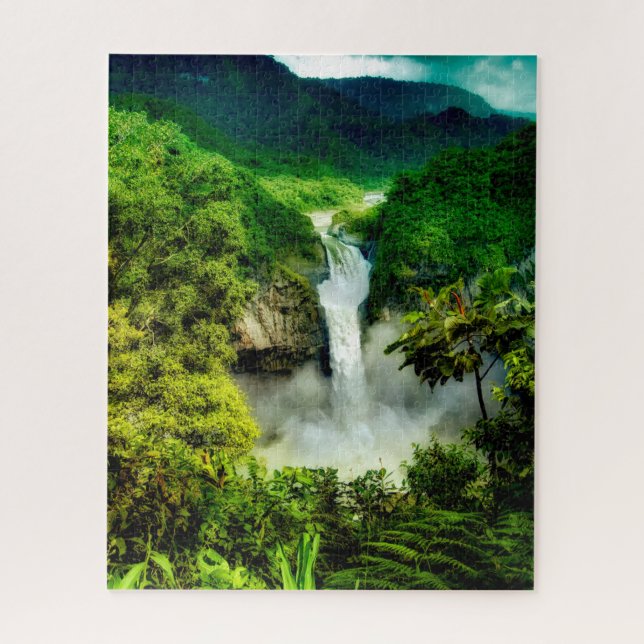 Waterfalls | San Rafael Falls, Ecuador Jigsaw Puzzle (Vertical)