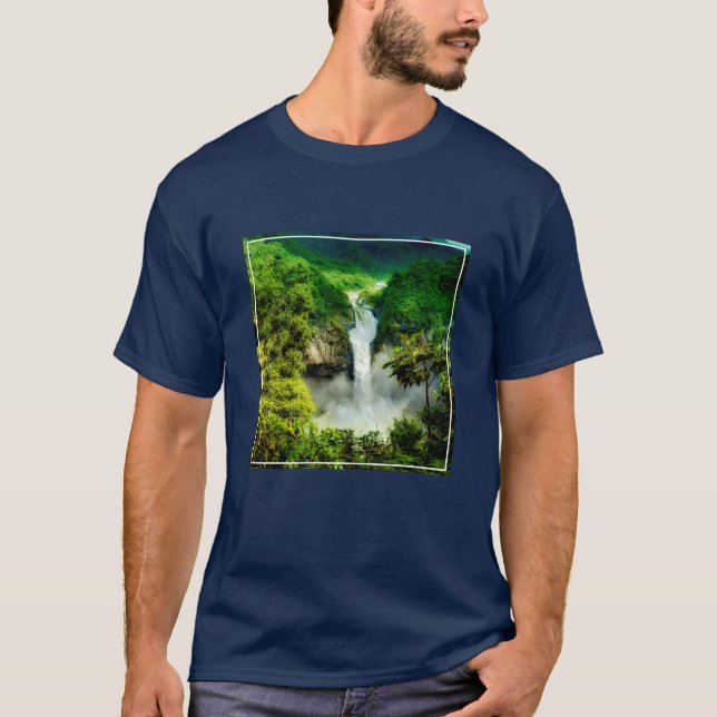 Waterfalls | San Rafael Falls, Ecuador T-Shirt (Front)