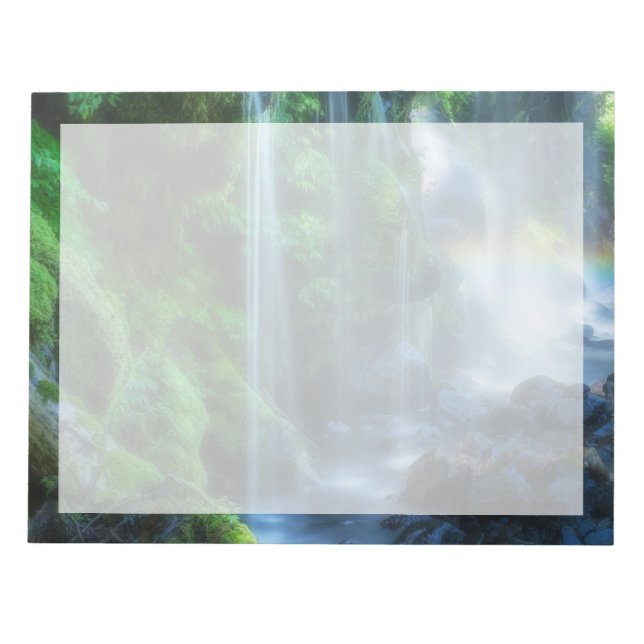 Waterfalls | Shinmata Ravine, Japan Notepad (Front)