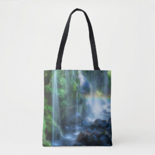 Waterfalls Shinmata Ravine, Japan Tote Bag