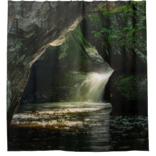 WATERFALLS SHOWER CURTAIN