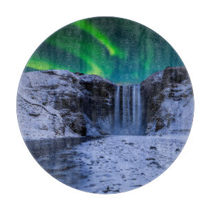 Waterfalls Skógafoss Waterfall Cutting Board