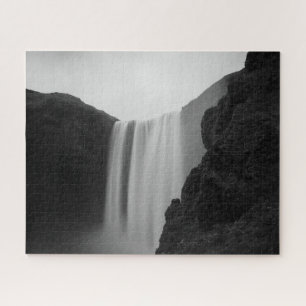 Waterfalls   Skogafoss Waterfall, Iceland Jigsaw Puzzle