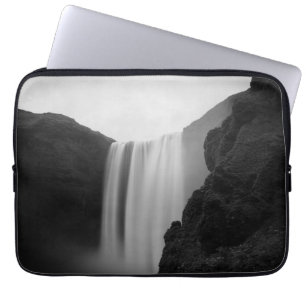 Waterfalls Skogafoss Waterfall, Iceland Laptop Sleeve