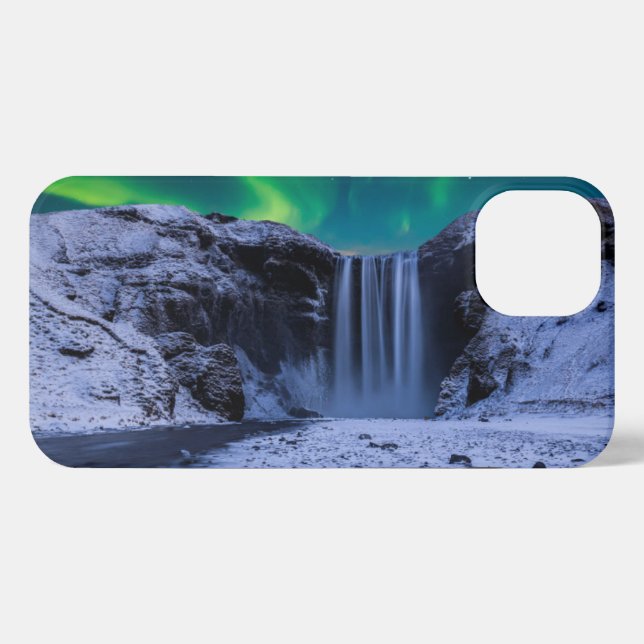 Waterfalls | Skógafoss Waterfall iPhone Case (Back Horizontal)