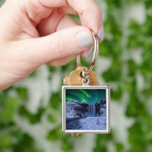 Waterfalls   Skógafoss Waterfall Key Ring