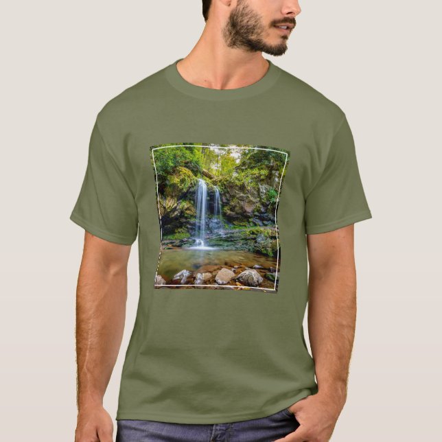 Waterfalls | Smokey Mountain National Park T-Shirt (Front)