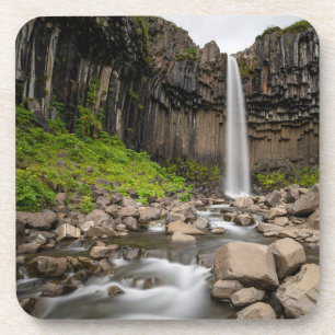 Waterfalls Svartifoss Waterfall, South Iceland Coaster