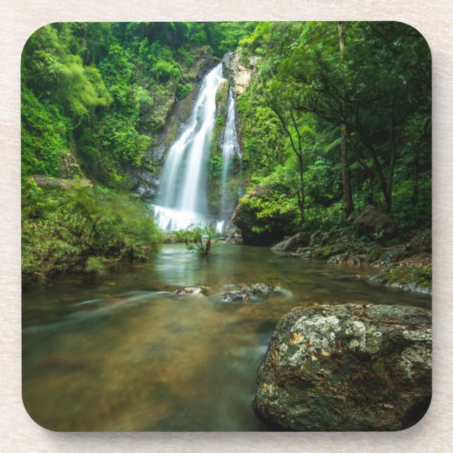 Waterfalls | Tamnung Waterfall, Phuket Thailand Coaster (Front)