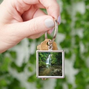 Waterfalls Tamnung Waterfall, Phuket Thailand Key Ring