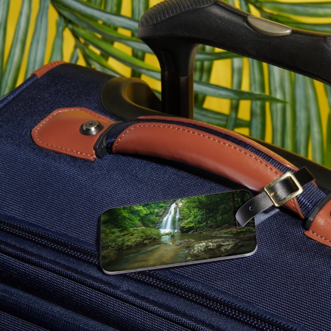Waterfalls | Tamnung Waterfall, Phuket Thailand Luggage Tag (Front Insitu 3)