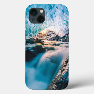 Waterfalls   Vatnajokull Glacier, Eastern Iceland iPhone 13 Case