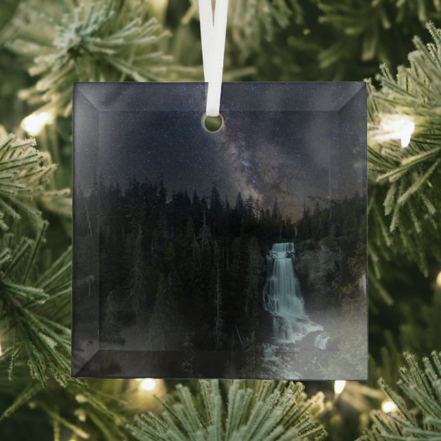 Waterfalls | Whistler Olympic Park Glass Tree Decoration (Insitu)