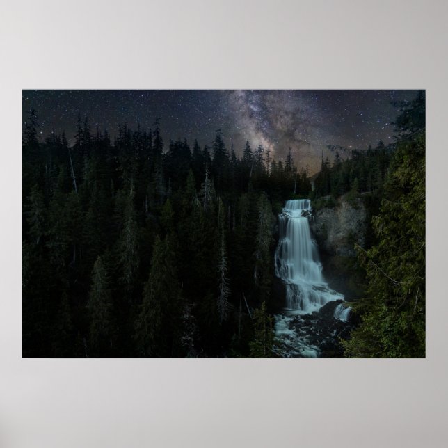 Waterfalls | Whistler Olympic Park Poster (Front)