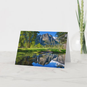 Waterfalls   Yosemite Falls, California Card